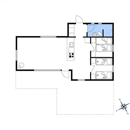 Holiday home 1664-hornbaek-orionvej-7 *